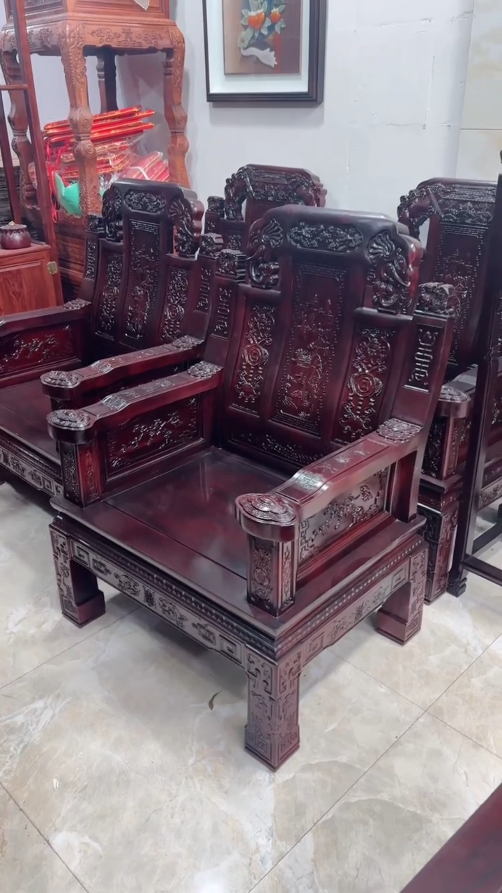 【闪购商品】花梨木类成套家具酸枝木沙发