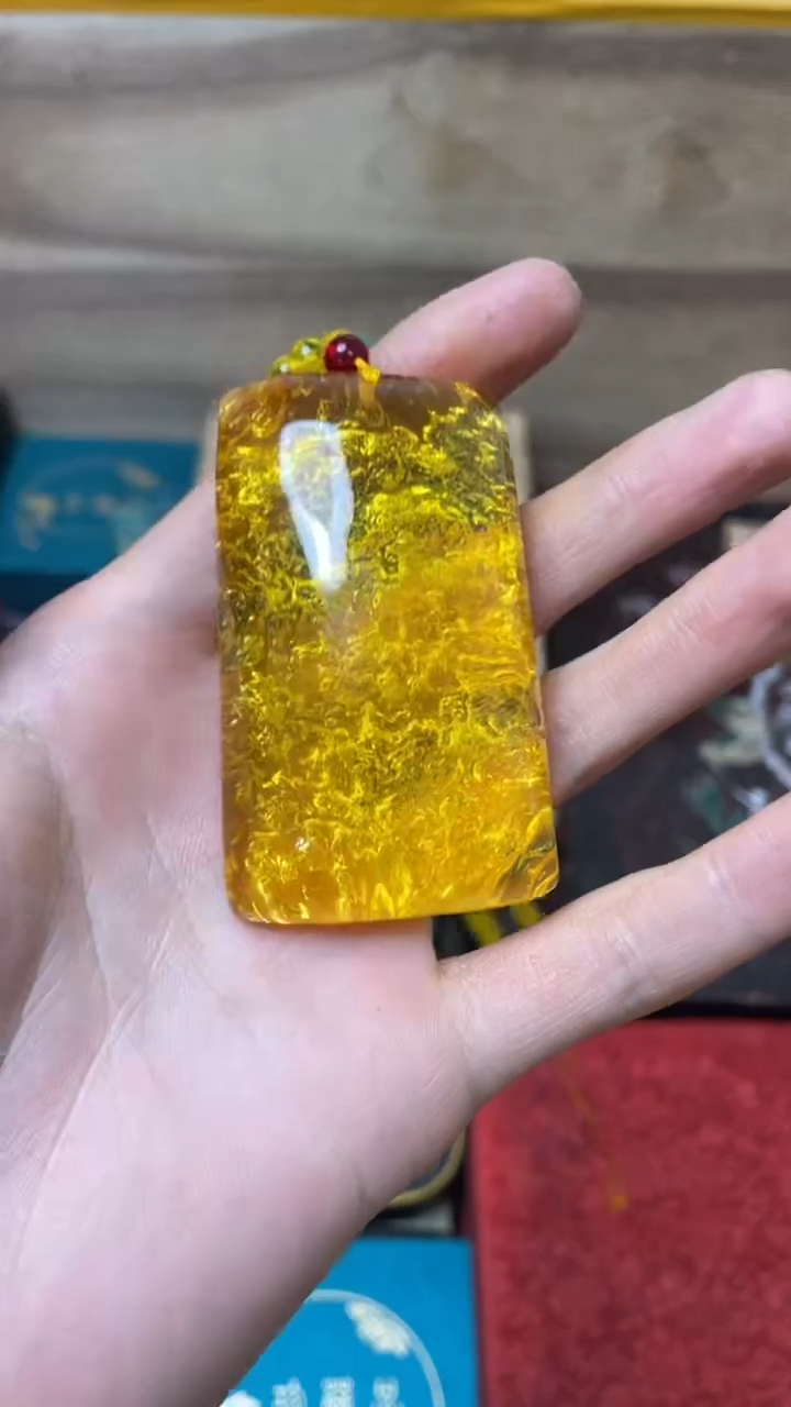 【闪购商品】金珀裸石未镶嵌烽云恩专属精选链接