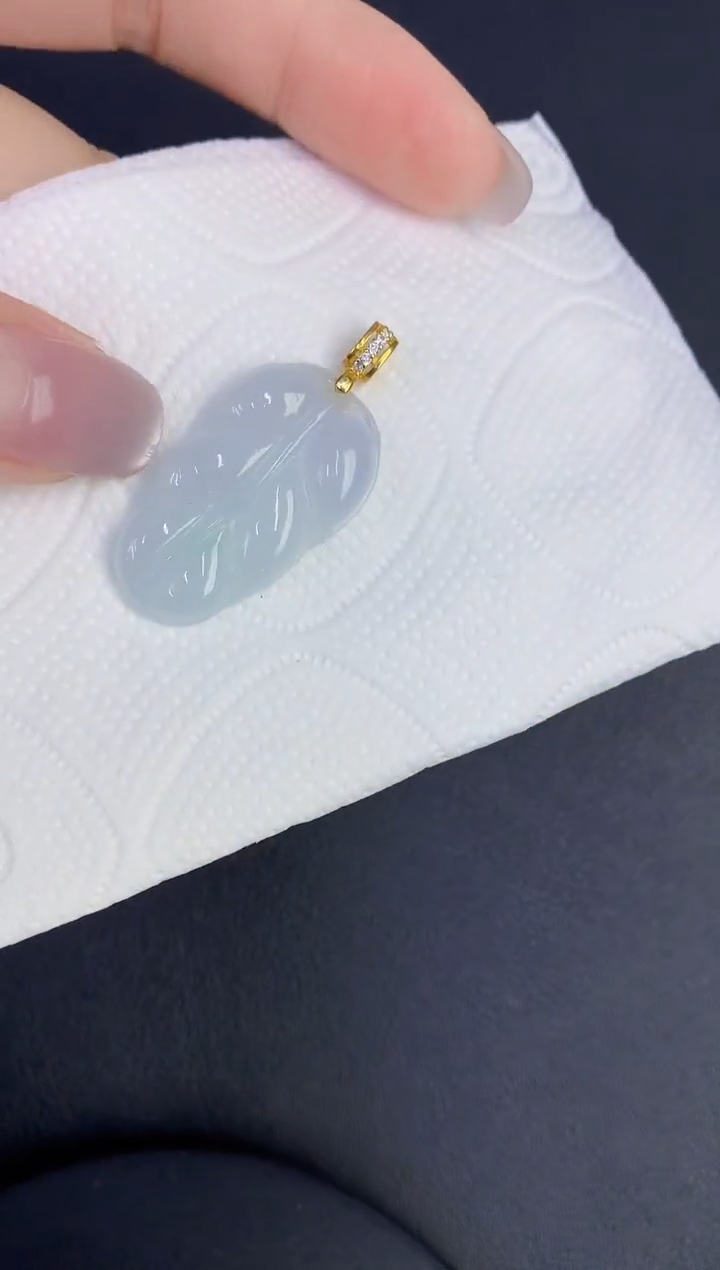 颈饰未镶嵌翡翠缅甸天然翡翠A货