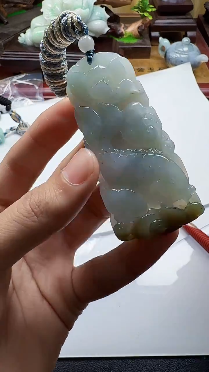 吊坠(不含链)未镶嵌翡翠1