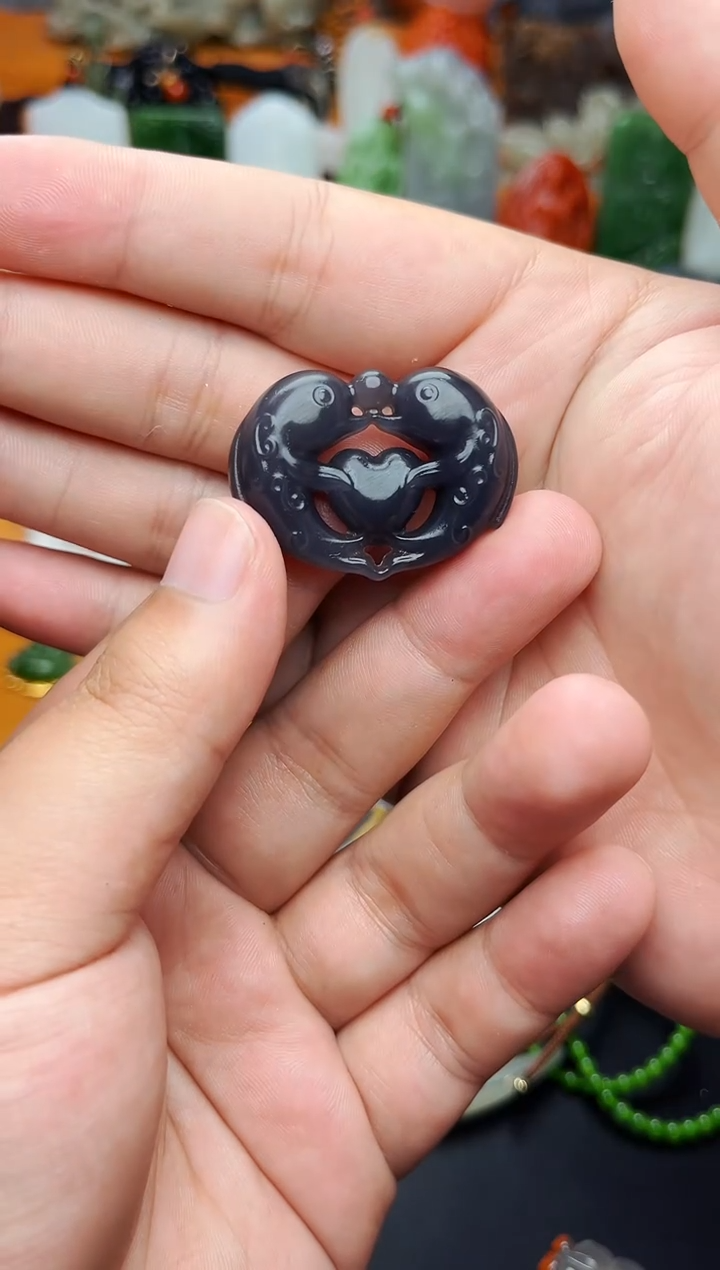 【闪购商品】和田玉颈饰未镶嵌吊坠01