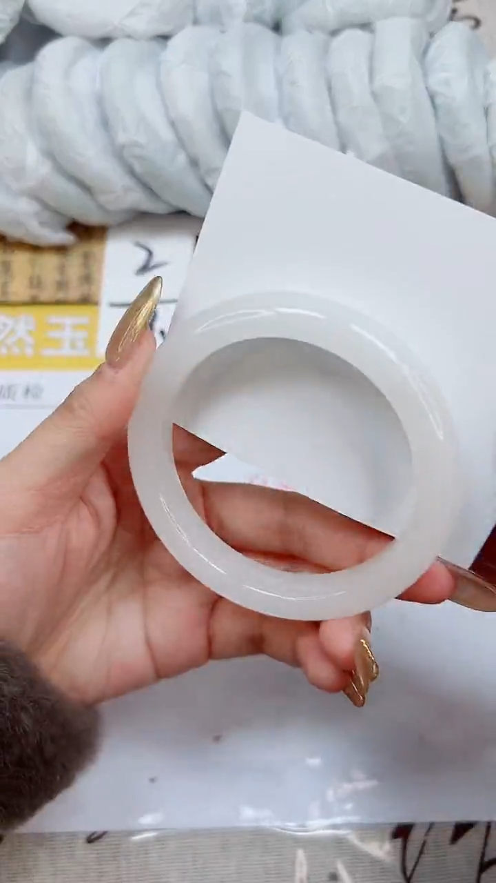 【闪购商品】石英质玉手镯未镶嵌K79-54.5