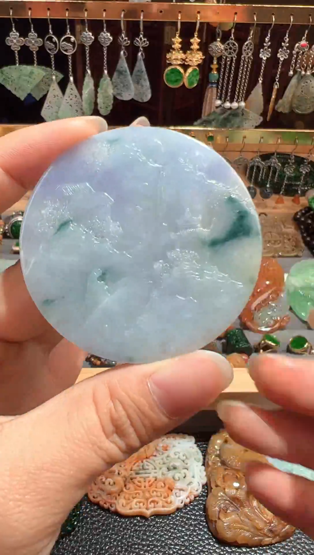 【闪购商品】翡翠挂件未镶嵌翡翠