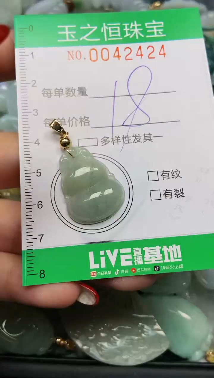 【闪购商品】翡翠颈饰未镶嵌闪购0042424