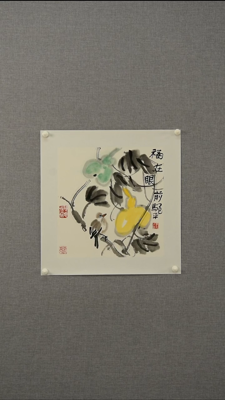 国画马老师-花鸟-一平尺-09