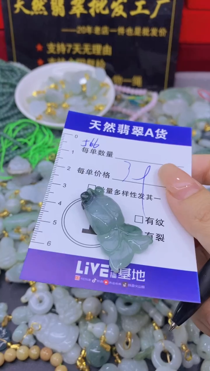 颈饰未镶嵌翡翠天然翡翠A货批量多样性发一件