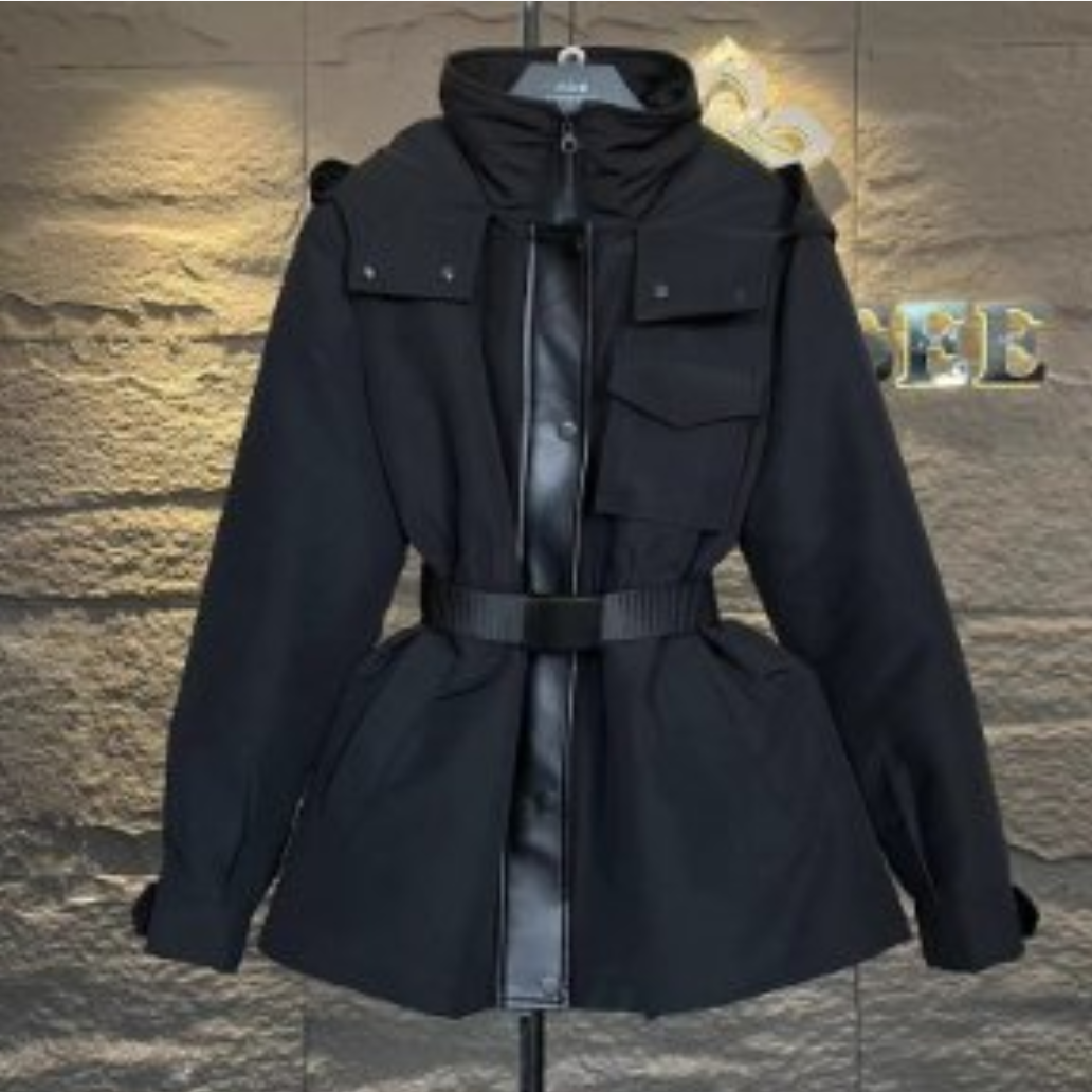 【宠粉价】鹅绒冬款三角标高级女士时尚风鹅绒服外套JC-A2403