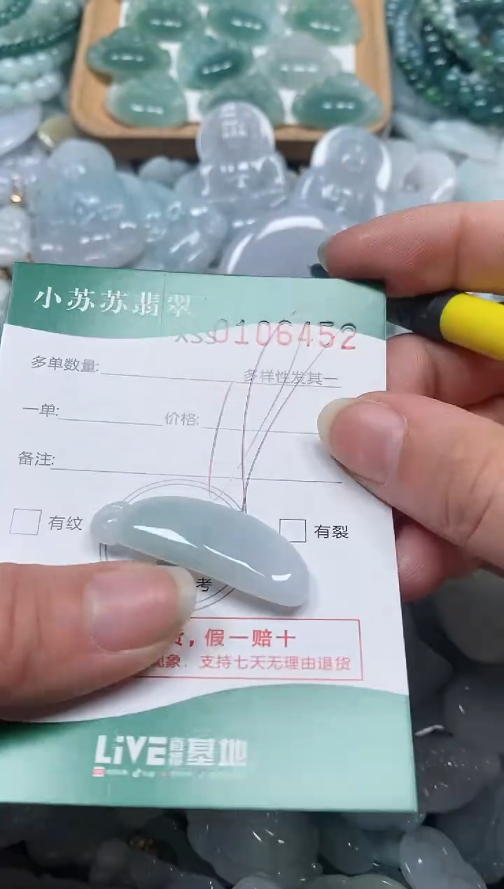 【闪购商品】翡翠颈饰未镶嵌闪购商品0106452