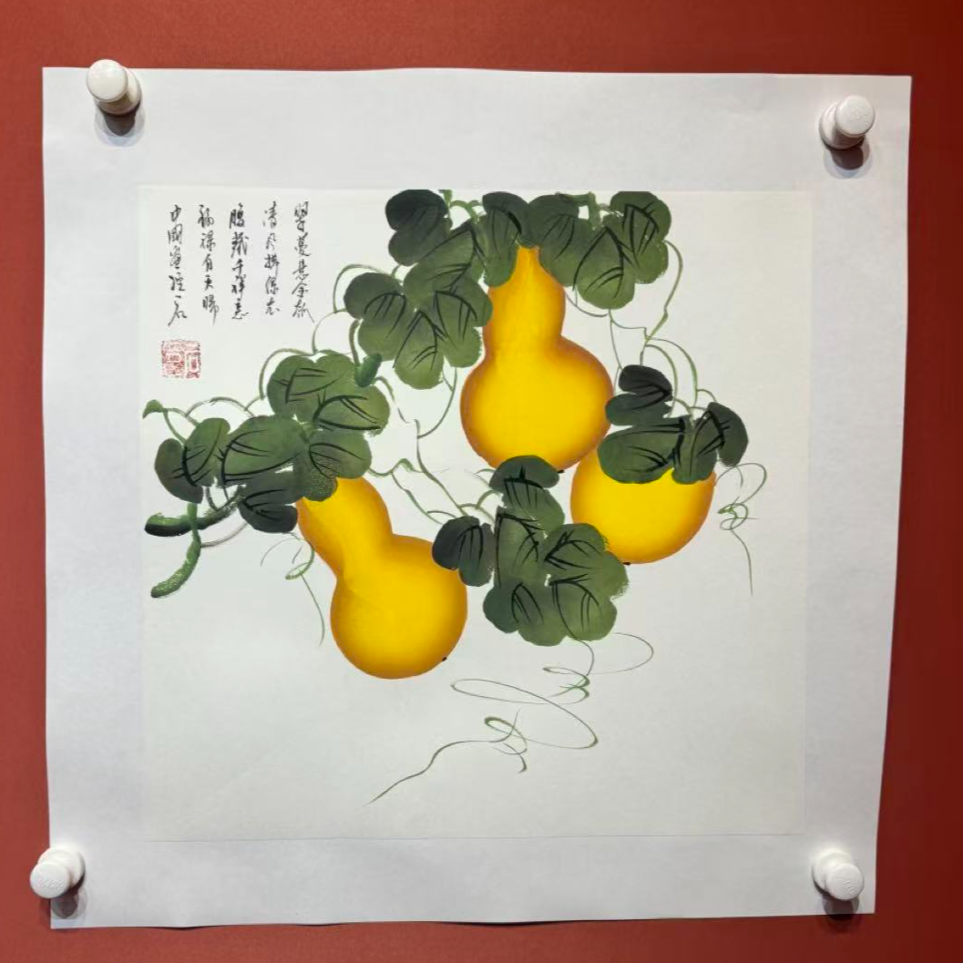 水墨画/吴一石/葫芦图