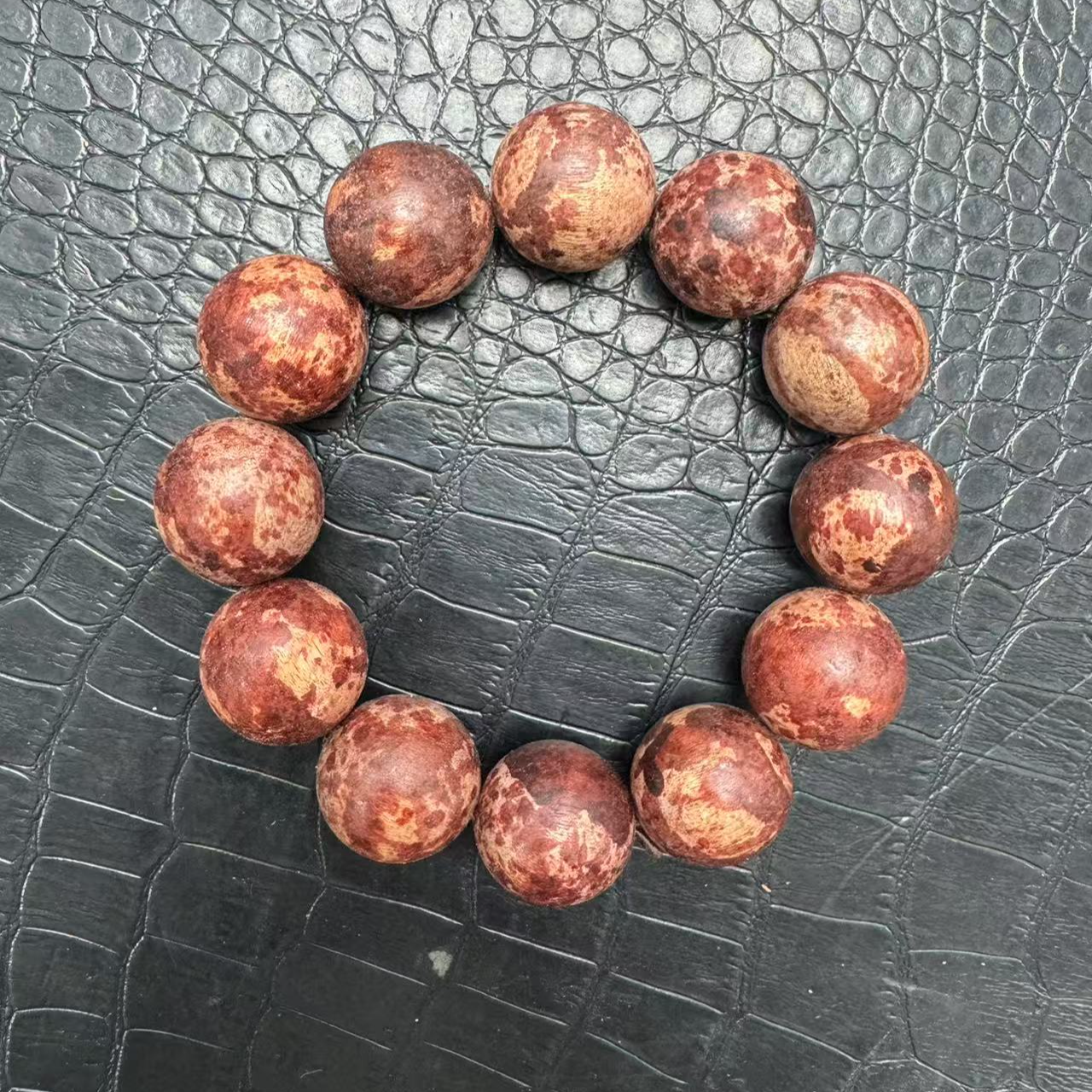 A199越南留疤文玩手串20mm