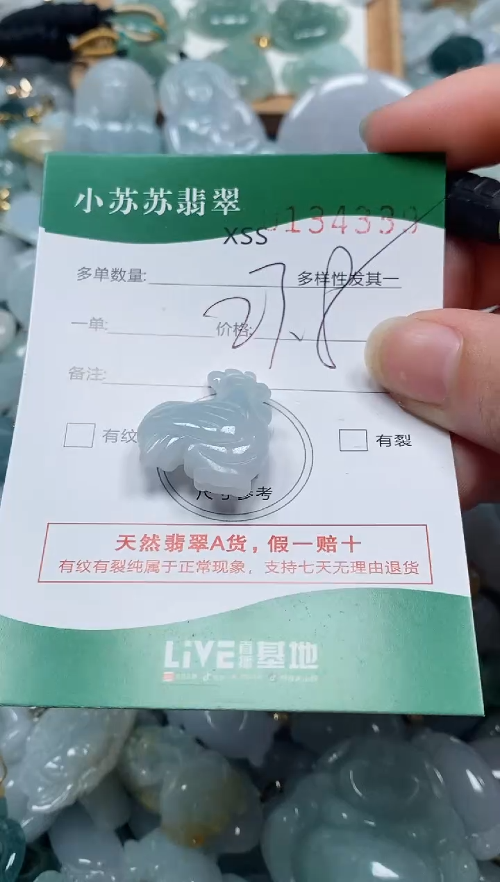 【闪购商品】翡翠颈饰未镶嵌闪购商品0134339