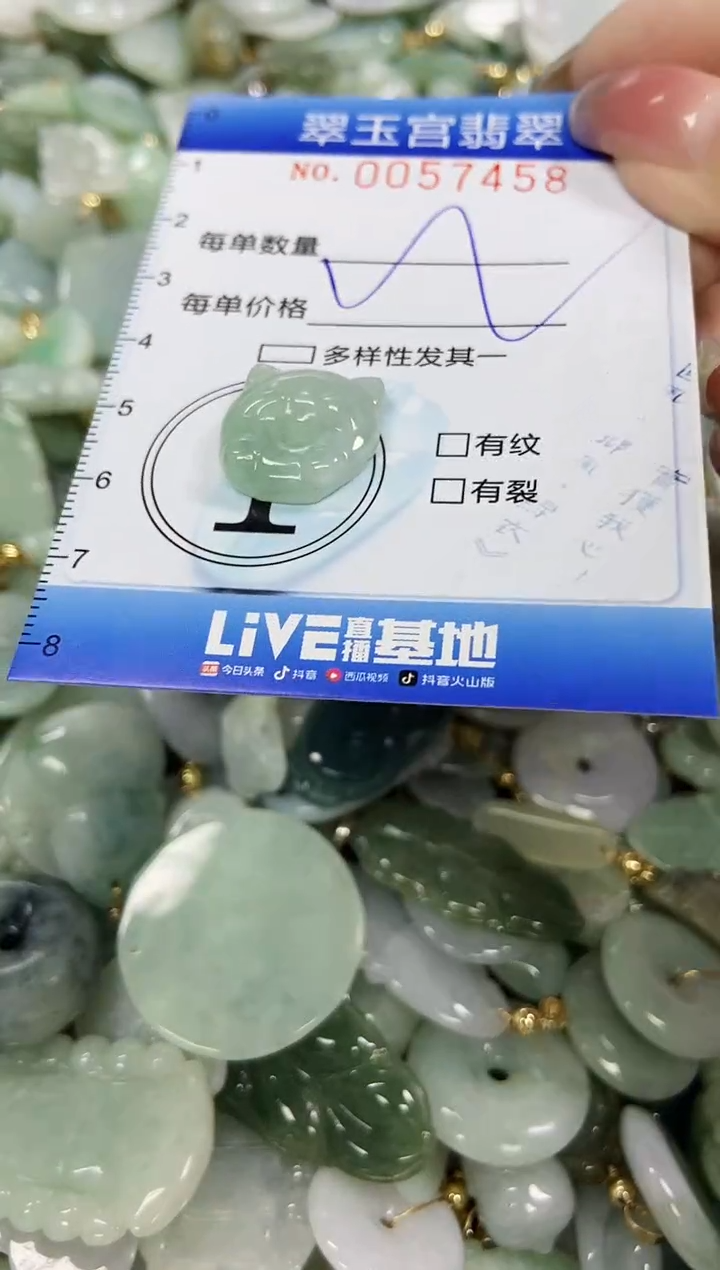 【闪购商品】翡翠颈饰未镶嵌闪购0057458