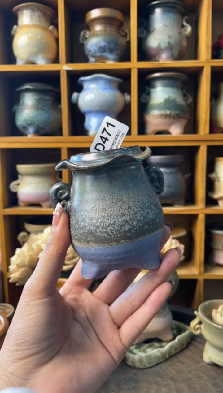 471内口4【喵喵推荐手工盆】