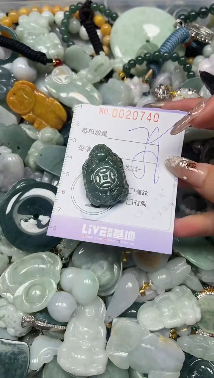 【闪购商品】翡翠颈饰未镶嵌闪购0020740