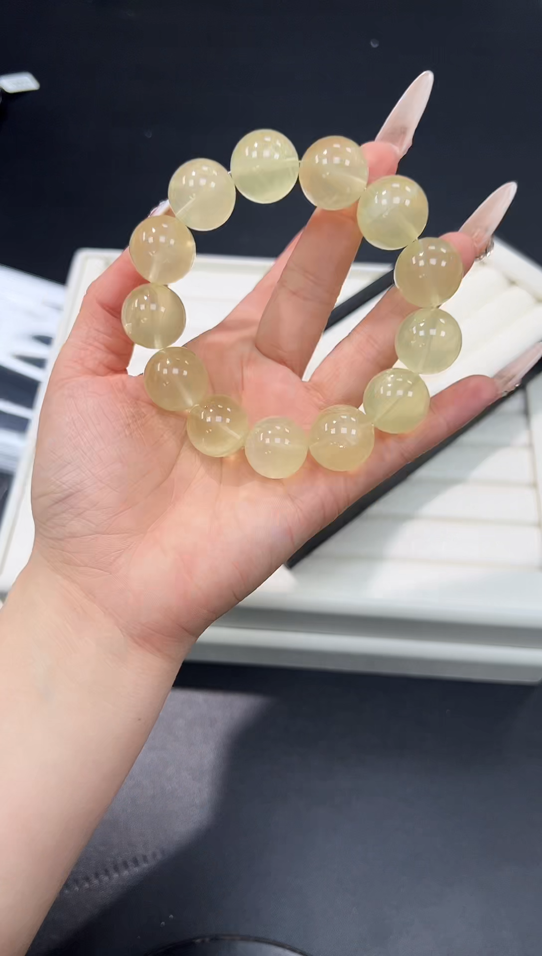 水晶手链未镶嵌17Q多样性发其一【1条】默认微瑕