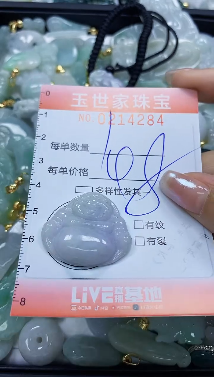 【闪购商品】翡翠未镶嵌颈饰闪购0214284