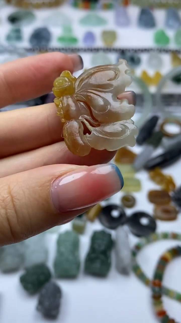 未镶嵌定制翡翠冰*毛货定制不退不换