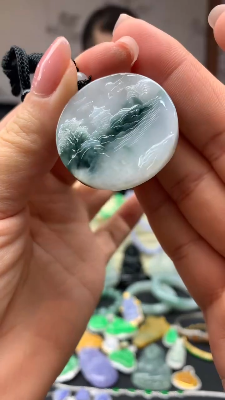 【闪购商品】翡翠颈饰未镶嵌4-天然翡翠