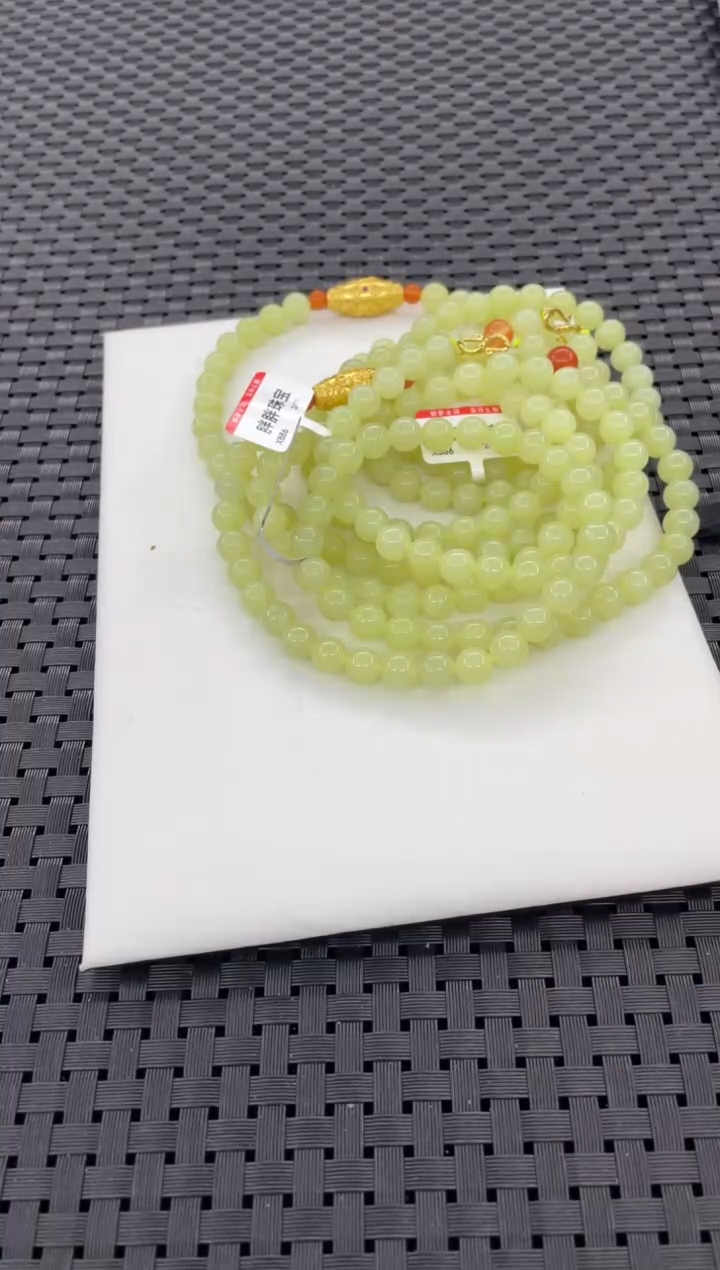 【闪购商品】和田玉108颗项链未镶嵌(多样性发一件) X886