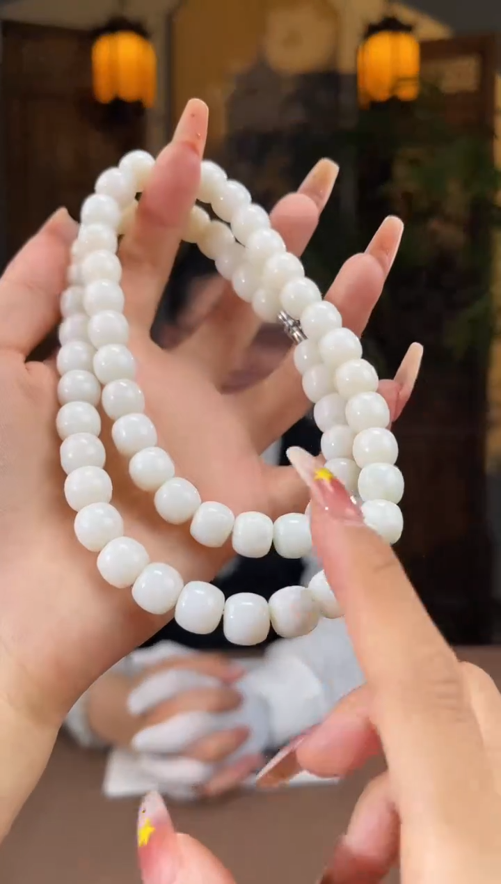 和田玉未镶嵌颈饰S288