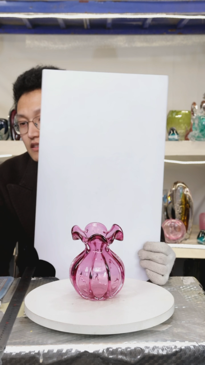 【闪购商品】琉璃高15精品琉璃正常手工痕迹