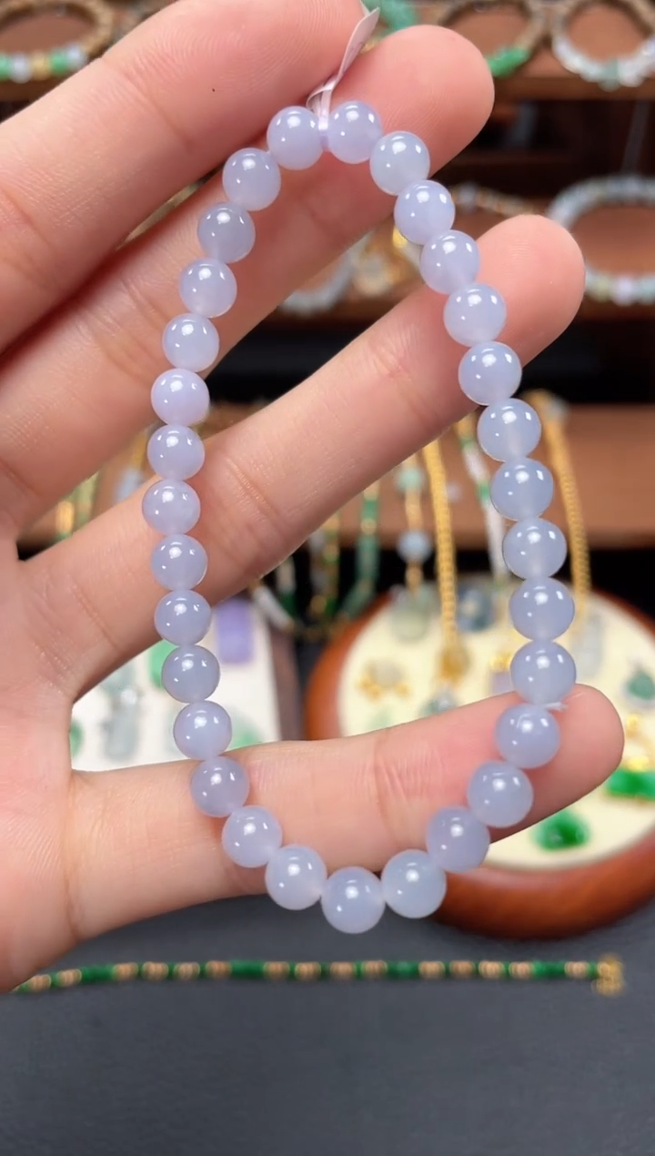 【闪购商品】翡翠套链未镶嵌一个  JK257