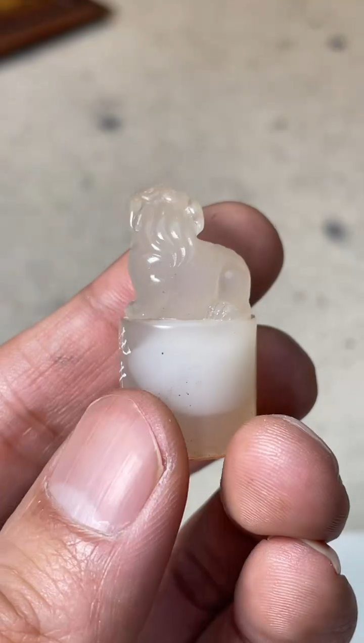 【闪购商品】寿山石印石钮利刚自用印一个0144775