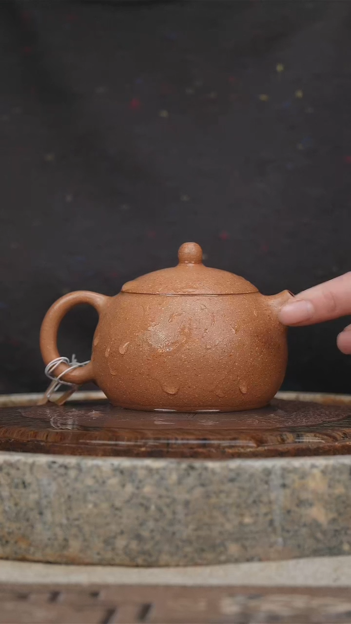 【闪购商品】紫砂茶壶葵黄段西施