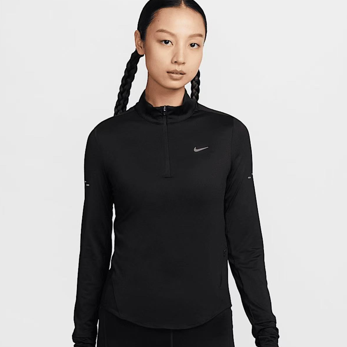 NIKE/耐克【年终狂欢季】女子潮流速干跑步上衣长T恤HQ0500010