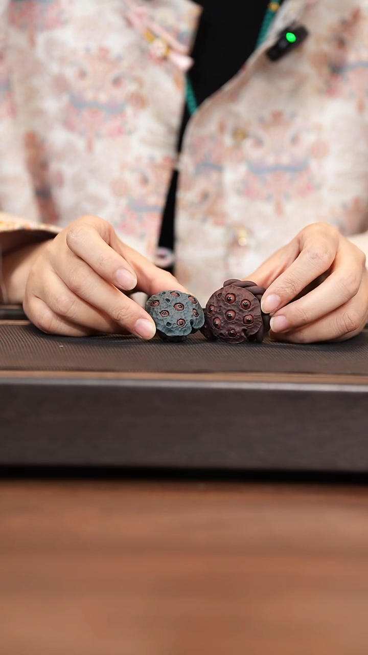 茶壶紫砂月亮紫砂 并蒂莲