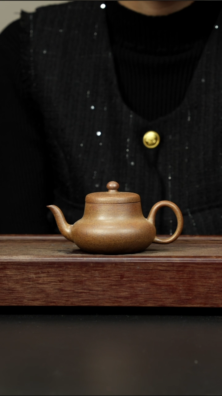 茶壶紫砂黄金段柴烧 君德