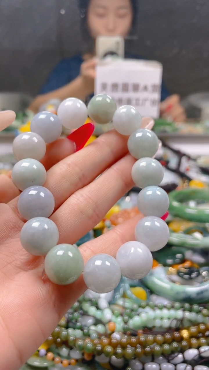 【闪购商品】翡翠颈饰未镶嵌13MM/G/翡翠A货一图一物