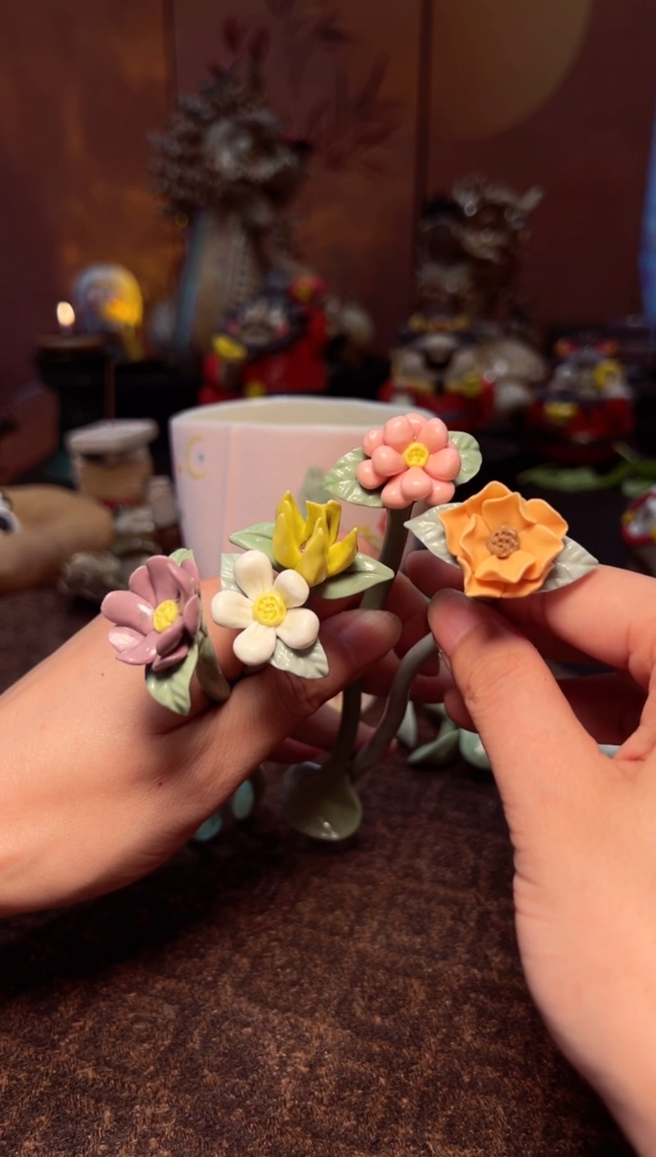 瓷片设计师款手工手作