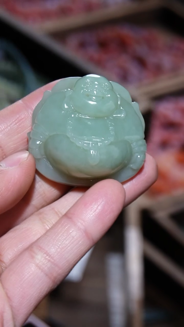 【闪购商品】和田玉佛公未镶嵌0001