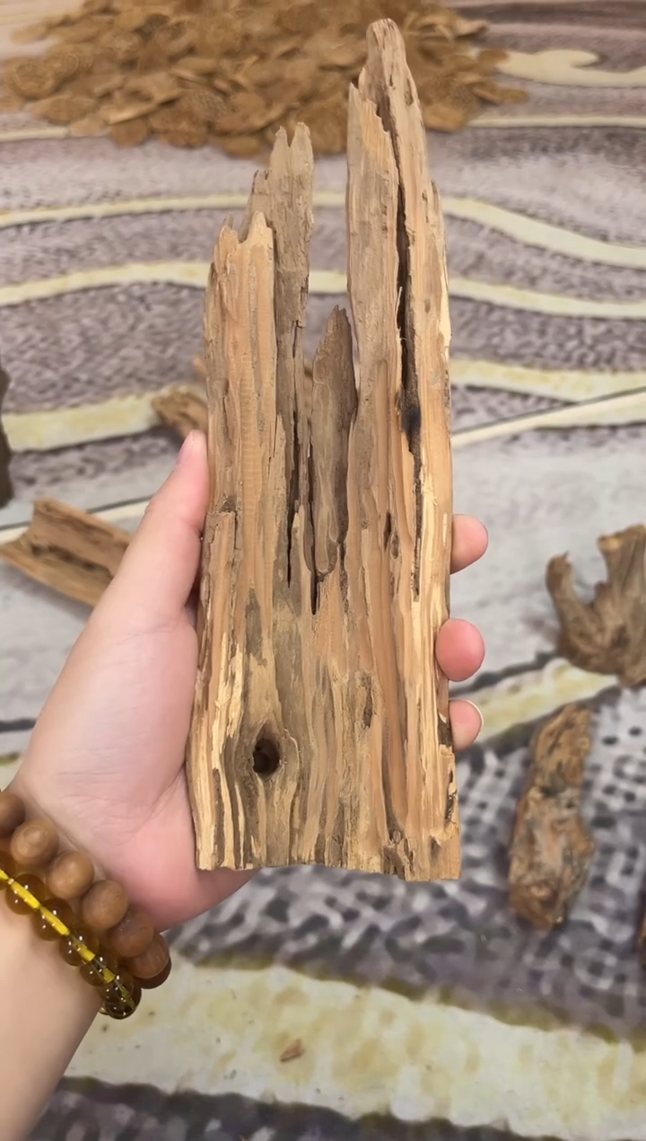 檀香木其他正区老山檀 原材料壳子料 144克