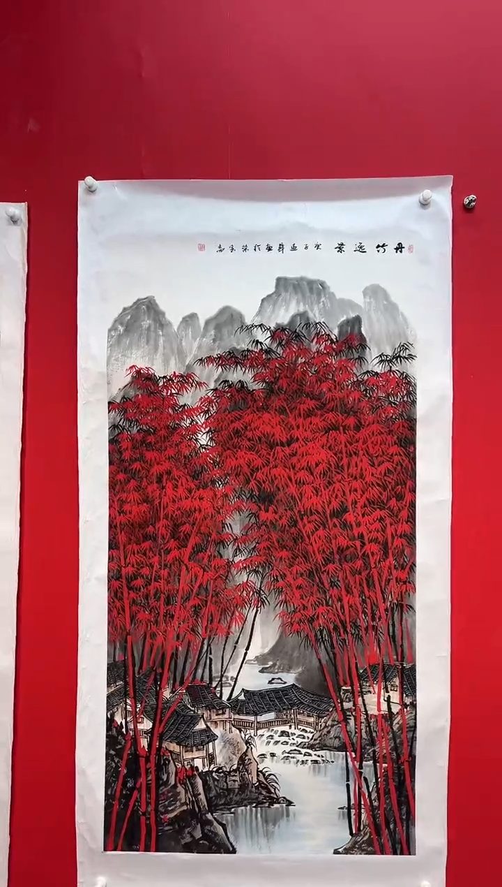 国画画家陆远华纯手绘原作