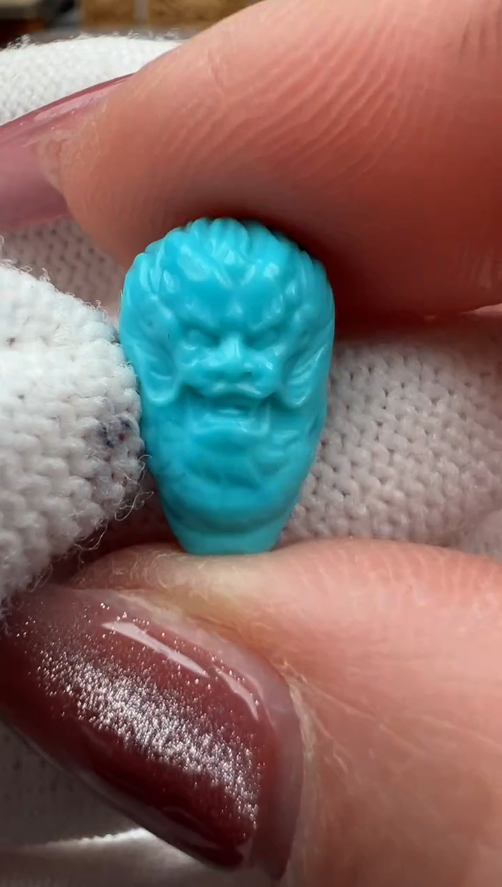 【闪购商品】绿松石三通未镶嵌绿松石三通