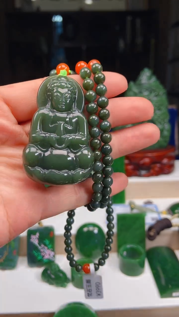 【闪购商品】和田玉挂件未镶嵌1