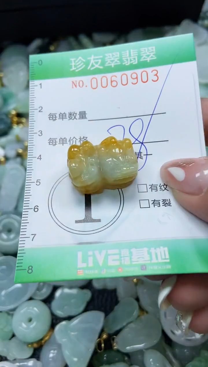 【闪购商品】翡翠颈饰未镶嵌闪购0060903