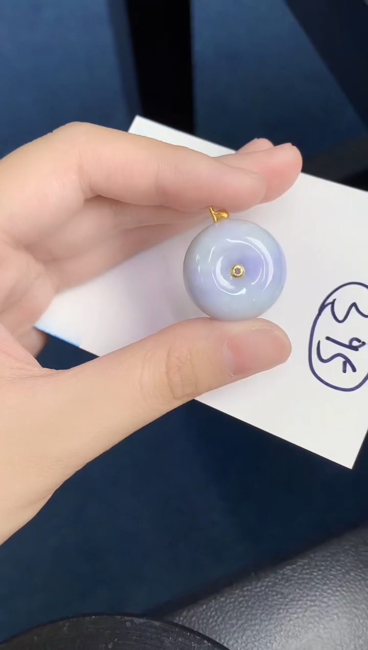 【闪购商品】翡翠颈饰18K金镶嵌000000000