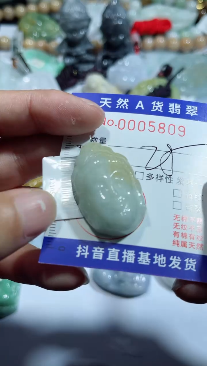 【闪购商品】翡翠颈饰未镶嵌00005809