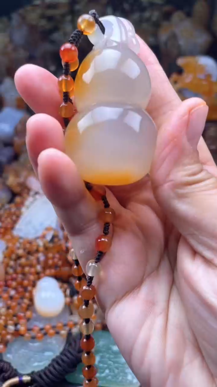 【闪购商品】玛瑙/玉髓颈饰未镶嵌AA