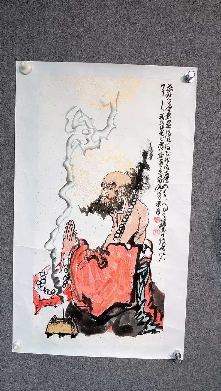 国画孙布衣老师两平尺