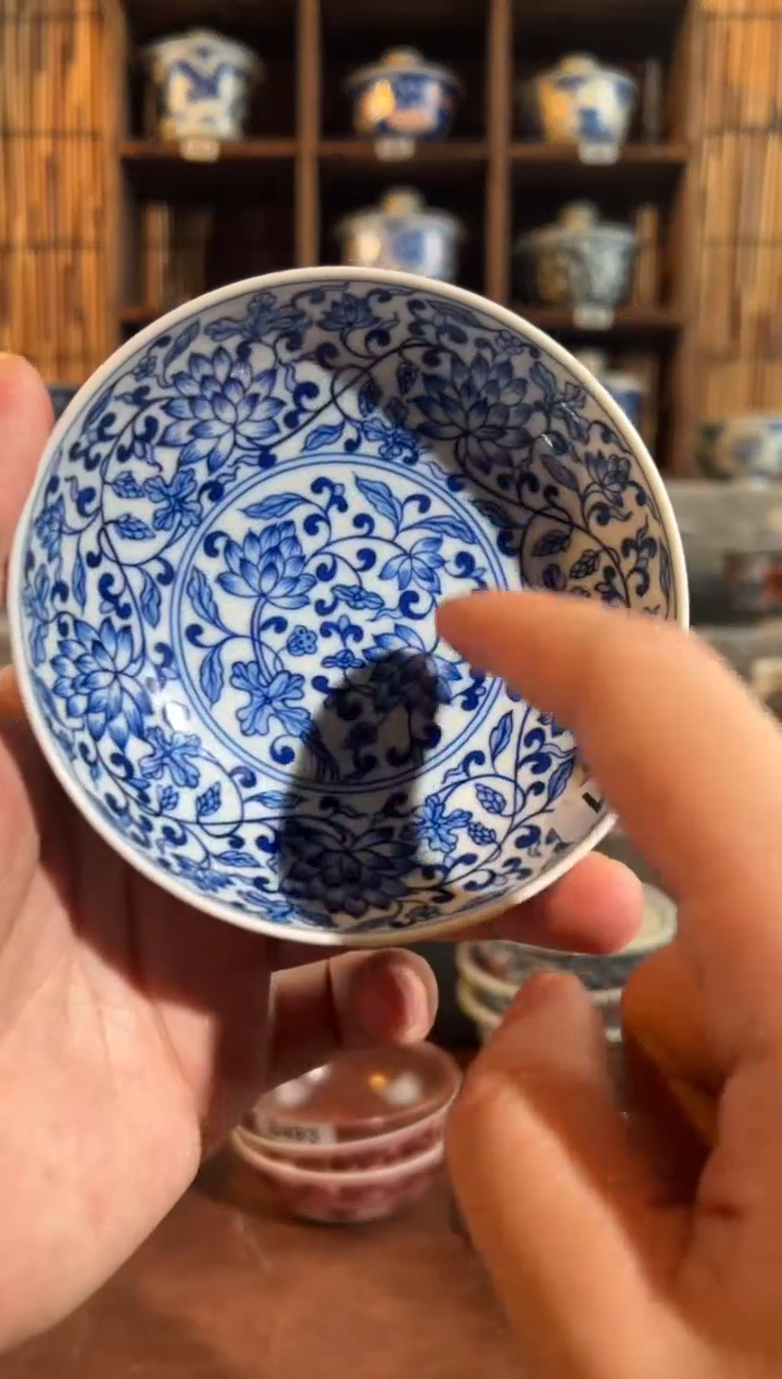 2651天禄言瓷全手绘茶器