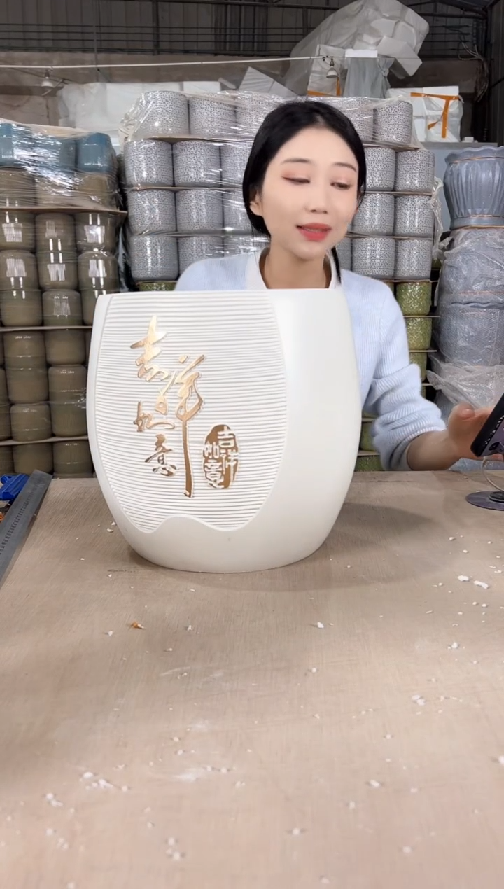 【闪购商品】复合氧化镁吉祥如意白色25x27