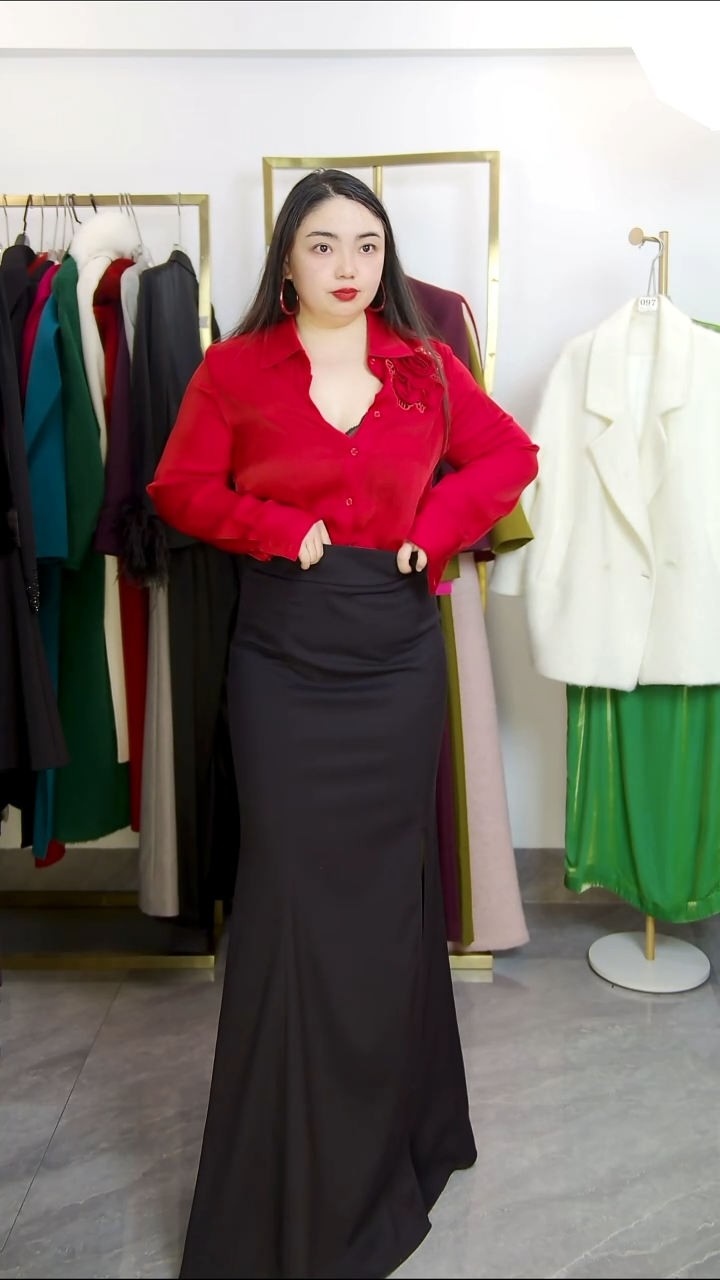 时尚设计师款桑蚕丝立体花朵新中式长袖衬衫