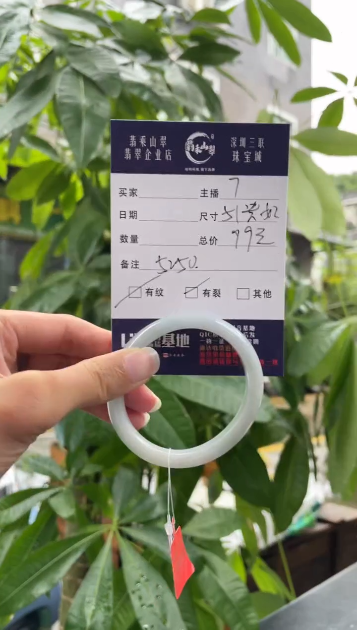 未镶嵌手镯翡翠Q 51贵妃 5250