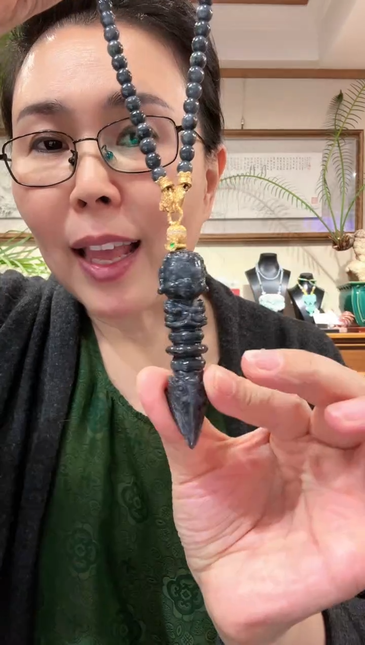 【闪购商品】翡翠颈饰未镶嵌国风