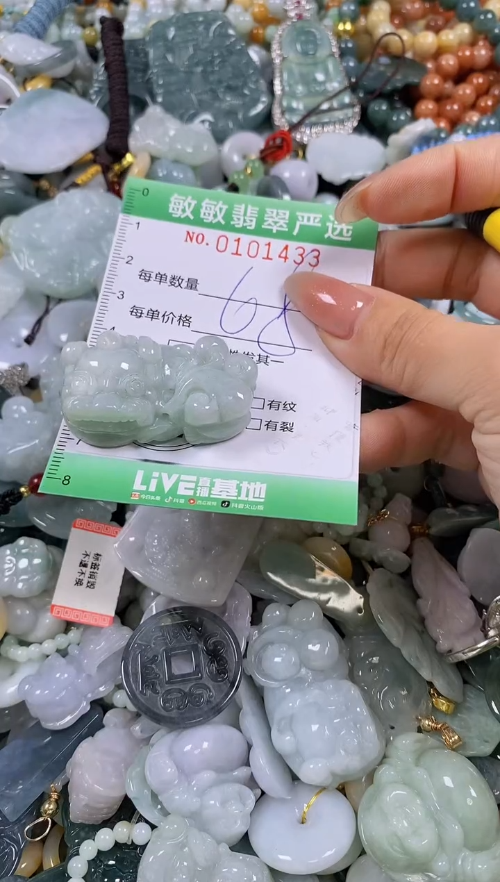 【闪购商品】翡翠颈饰未镶嵌闪购链接0101433