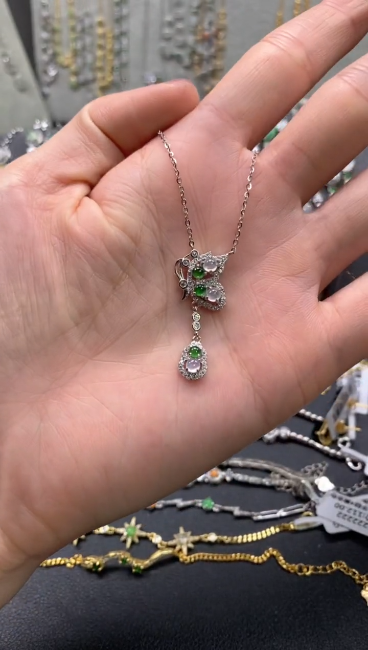 【闪购商品】翡翠戒指银S925镶嵌11111--1